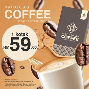 1 Kotak Kopi Moringa Madad