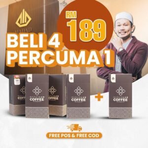 5 Kotak Kopi Moringa Madad